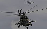 Российские вертолеты поразили опорный пункт ВСУ