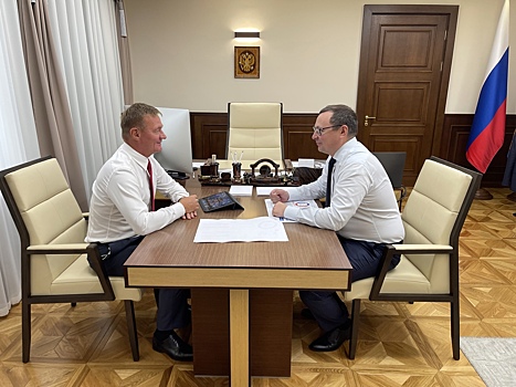 Роман Старовойт встретился с первым заместителем министра транспорта РФ