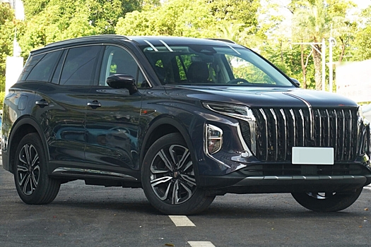 В России появится большой кроссовер Hongqi HS7