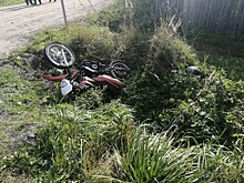 В Тверской области мотоциклист без прав влетел в ГАЗель