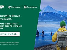 Получите кэшбэк 20% от путешествий по России с картой «МИР» от банка «Хлынов»!​