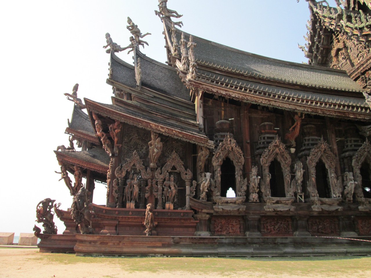 Храм Истины, Паттайя, Таиланд, Азия