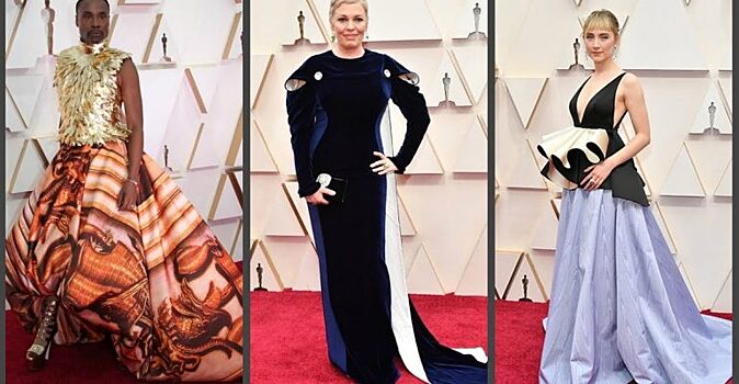 Необычные звездные наряды на премии «Оскар»