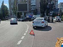В Ростове в ДТП пострадал мотоциклист