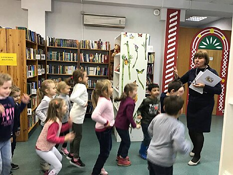 Для детей провели экскурсию по библиотеке в Савеловском