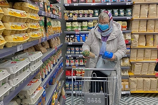 Запас продуктов сохраняется в Московской области