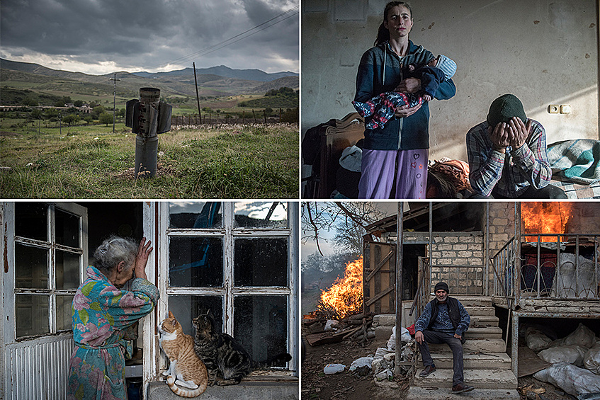 1-е место в категории «Главные новости» — «Потерянный рай». Несмотря на то, что боевые действия в Нагорном Карабахе окончены, примирение будет тяжелым как для армян, которые чувствуют, что потеряли свою родину, так и для азербайджанцев, возвращающихся в регион, опустошенный войной.