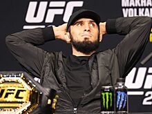 Фотоотчёт с победного боя Ислама Махачева против Ренато Мойкано на турнире UFC 311
