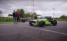 Посмотрите на уникальный 8-колёсный спорткар Caterham