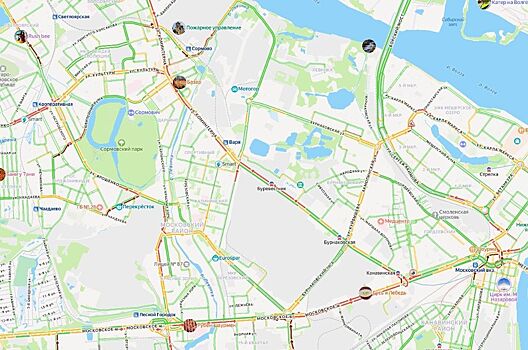 Нижегородцы застряли в 9-балльных пробках вечером 26 декабря