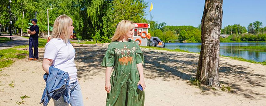 В июне пляж в Сестрорецком парке увеличится вдвое, а на острове появятся волейбольные площадки