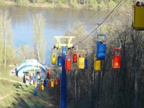 В Уфе прекращает работу канатная дорога