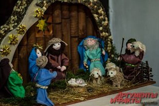 Новосибирца участвуют в православном празднике Рождества Христово