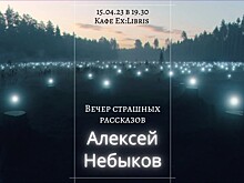 Вечер страшного рассказа писателя Алексея Небыкова
