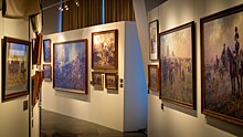Выставка «Живописец баталий» открылась в музее-панораме «Бородинская битва»