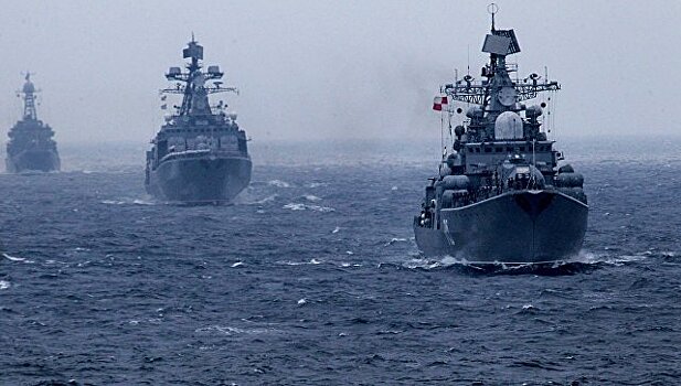 Корабли Тихоокеанского флота отработали морской бой