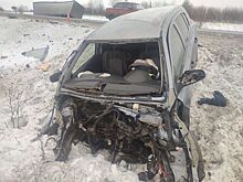 Столкновение легковушки с грузовиком произошло в Завьяловском районе