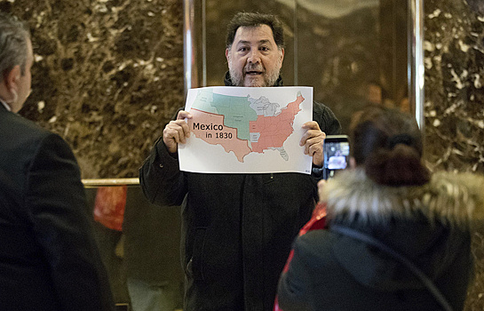 Мексиканца выставили из штаб-квартиры Трампа за акцию протеста