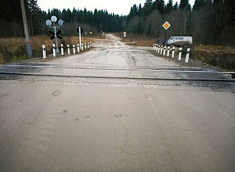 Ж/д переезд в Чувашах в Кирово-Чепецком районе будут перекрывать по ночам на следующей неделе