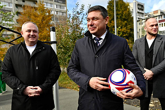 В Тамбове открылась третья в России спортплощадка по программе «Здоровое Отечество»