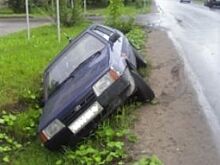 В Угличе не смогли разъехаться три автомобиля