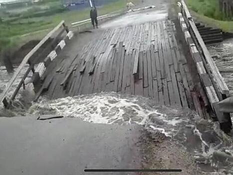 В Забайкалье идет учет поврежденных наводнением  мостов