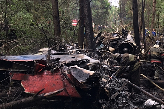 По факту падения Су-27 в Подмосковье возбуждено дело