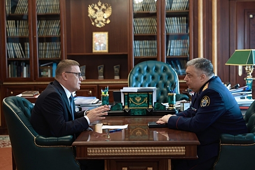 Губернатор Текслер обсудил миграционную политику с новым руководителем челябинского СК