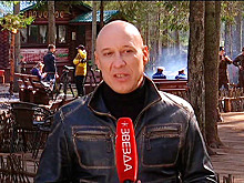 В парке «Патриот» начались съемки новой песни Дениса Майданова