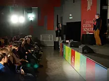 В Самаре прошла творческая встреча с худруком драмтеатра "Грань" Денисом Бокурадзе