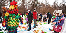 Семейный конкурс живописи на снегу прошел в «Сокольниках»