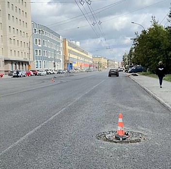 Региональные власти пообещали устранить аварийные ямы на проспекте Дзержинского