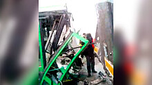 Автобус и грузовик столкнулись в Новой Москве