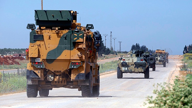 Россия и Турция провели 18-е совместное патрулирование в Идлибской зоне деэскалации
