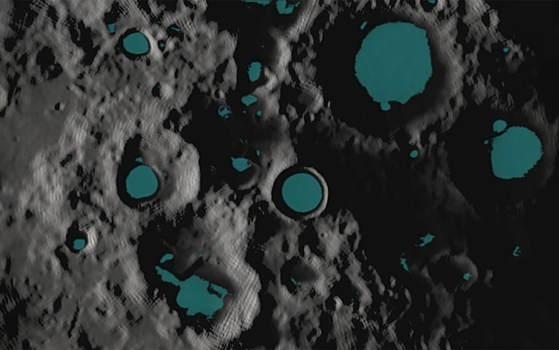  Даже крошечные теневые поверхности на Луне могут скрывать лед