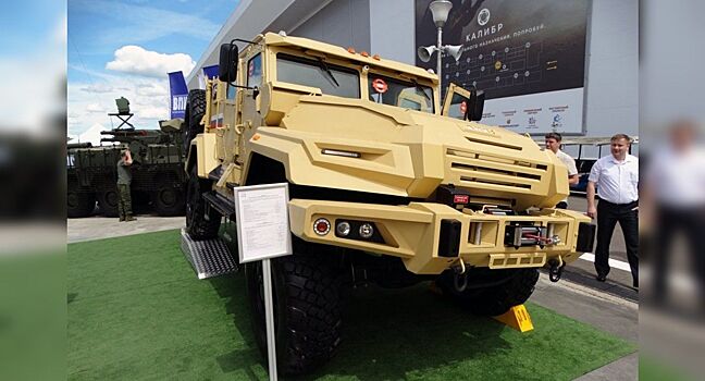 Россия подпишет со страной Ближнего Востока первый контракт на броневики версии «ВПК-Урал»