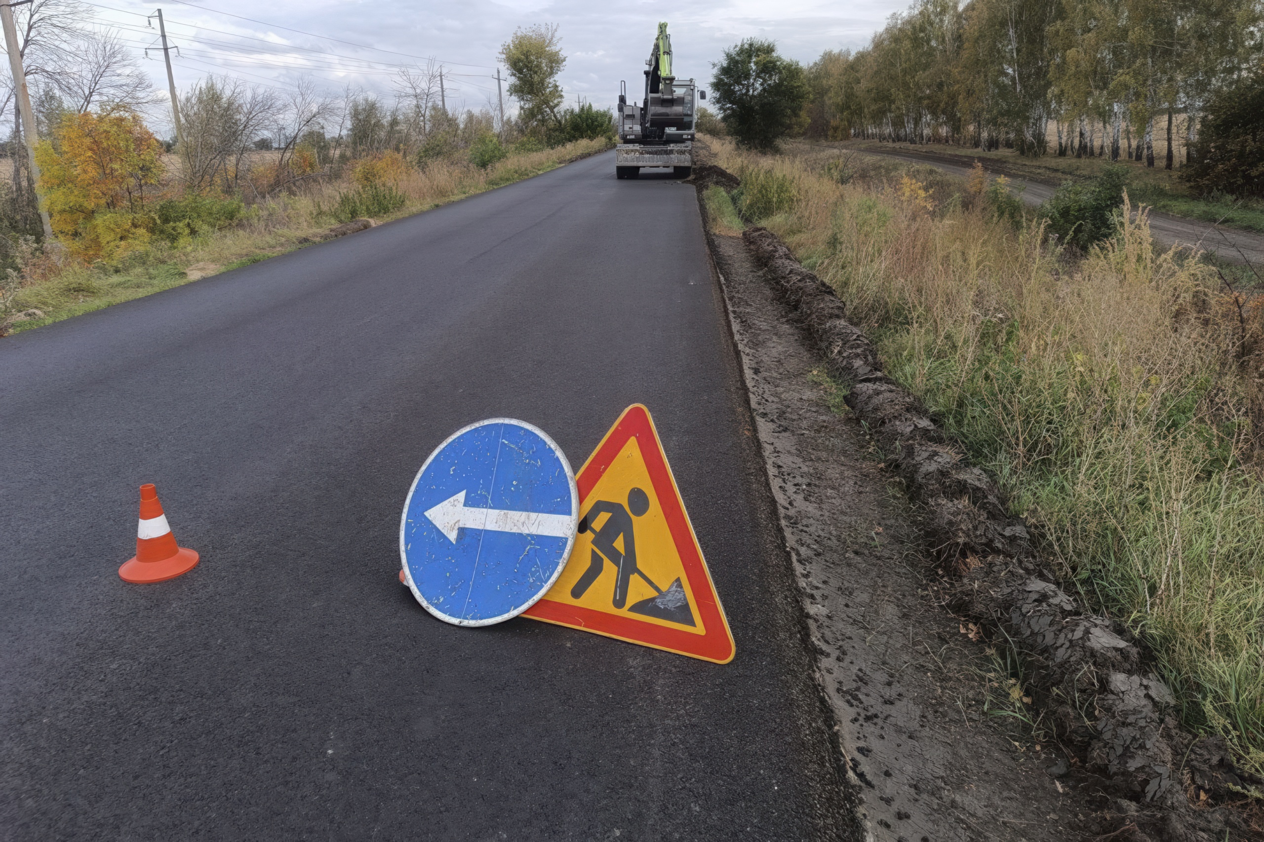 В Курской области ремонтируют более 222 километров дорог
