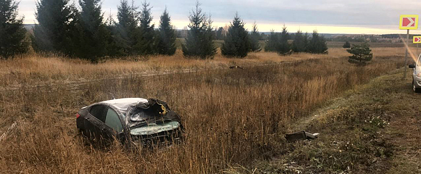 22-летний водитель погиб в Сарапульском районе