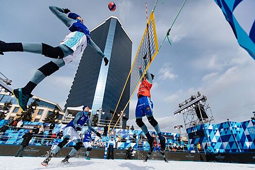 «Факел» и «Динамо-Татарстан» стали победителями финала Кубка России по волейболу на снегу
