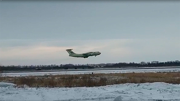 Десятый серийный Ил-76МД-90А выполнил первый полет: видео
