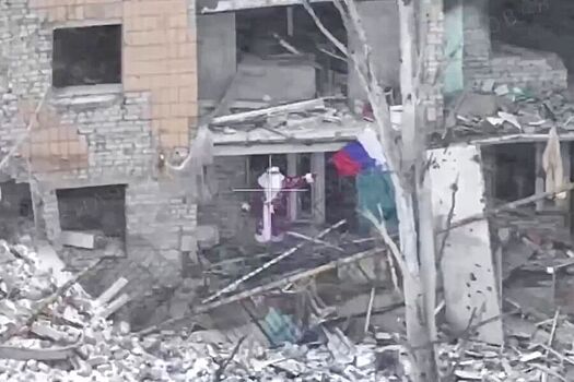 В Димитрове подняли флаг России