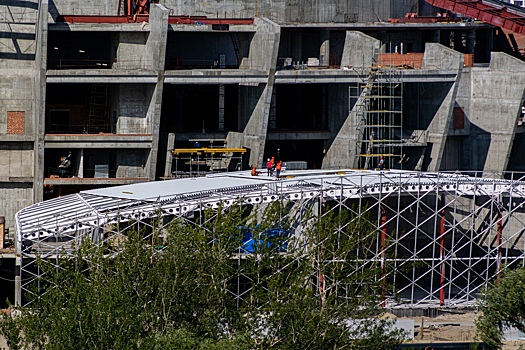 В Минстрое назвали причину привлечения заключённых на стройку ЛДС к МЧМ-2023 в Новосибирске