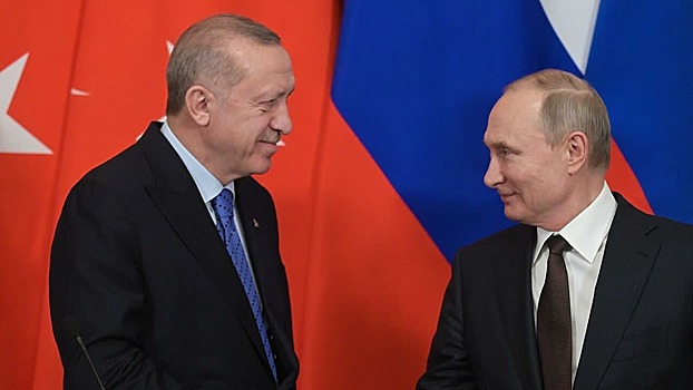 Путин и Эрдоган обсудили крушение Бе-200