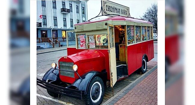 Легендарный автобус ЗИС-8 появился на улицах Минска
