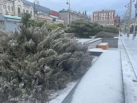 Ледяная стихия снова сковала Владивосток