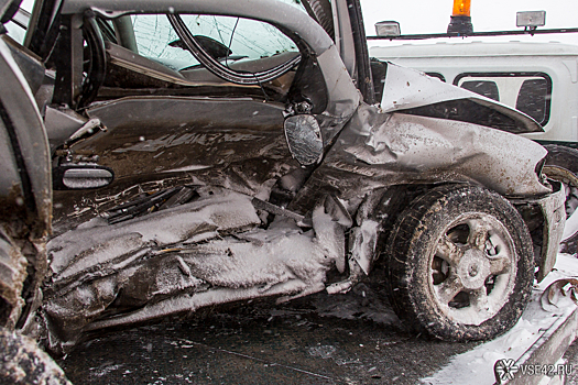 ДТП с материальным ущербом произошло в Кемерове