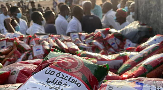 Жители Судана получат миллион продуктовых наборов из России