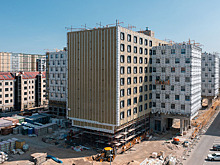 В апарт-отеле Well завершена черновая отделка