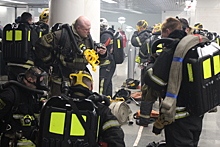 Пожарно-тактические учения прошли на станции метро «Верхние Лихоборы» в САО