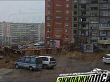 Башенный кран рухнул во Владивостоке